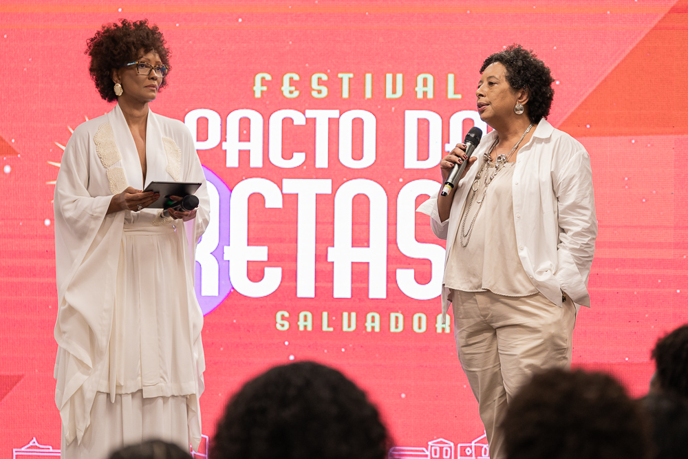Momento do Pacto das Pretas 2026 em Salvador